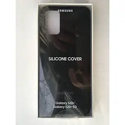 Оригінальний силіконовий чохол Samsung Silicone Cover Galaxy S20 Plus (6.7") Black (EF-PG985TBEGRU) - мініатюра 2