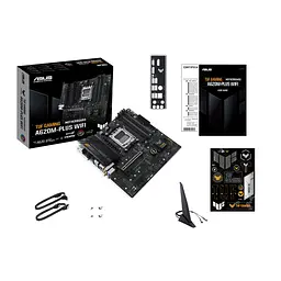 ASUS Материнcька плата TUF GAMING A620M-PLUS WIFI sAM5 A620 4xDDR5 HDMI DP mATX - мініатюра 2