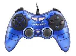 Геймпад GX400 "Fighter", Dark Blue, USB, вібрація Esperanza teh0028545 - мініатюра 3