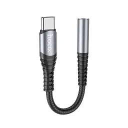 Перехідник Hoco LS33 Type-C Digital 3.5 Audio converter чорний