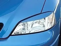 Вії фар Fly для Opel Astra G 98-08 Чорні 2 шт