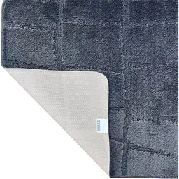 Набір килимків для ванної Vezzer Standart 60x100 та 60x50 см металік (VZS7020EDEN) - мініатюра 3