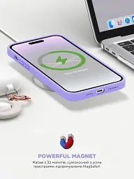 Чохол ArmorStandart ICON2 MagSafe для Apple iPhone 14 Pro Lilac - мініатюра 9