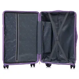 Валіза середня Semi Line 24 дюйми (M) дюйми (M) ABS-Plastic Purple (T5916-3) - мініатюра 6