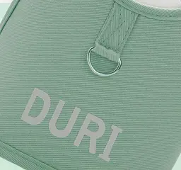 Шлейка для котів з повідцем Duri на липучках S, Хакі - мініатюра 3