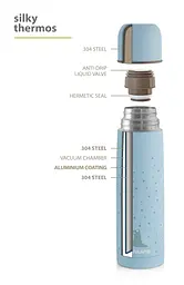 Термос Miniland Silky Thermos, 500 мл, блакитний (89218) - мініатюра 4