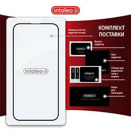 Скло захисне Intaleo Full Glue Apple iPhone 16 Pro Max Black (1283126593819) - мініатюра 8