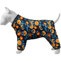 Вітровка для собак Waudog Clothes Апельсини L55