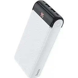 Портативна батарея Power Bank Hoco J59A Famous Xiaomicro+Lightning+Type-C LCD 20000mAh White - мініатюра 2