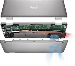Ноутбук Dell Latitude 5530 15.6FHD AG/Intel i7-1255U/16/512F/int/Lin (N212L5530MLK15UA_UBU) - мініатюра 8