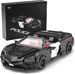 Конструктор Nifeliz Поліцейський автомобіль Chevrolet Corvette Florida Highway Patrol (NF10288)