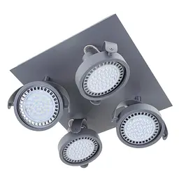 Підсвітка Brille накладна поворотна для офісу MS-09/4 GU10 DGY - мініатюра 2