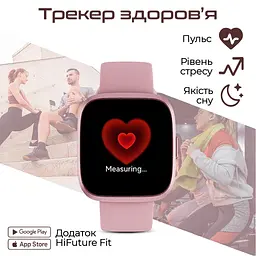 Смарт-годинник HiFuture edge pink (edge.pink) - мініатюра 3