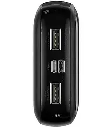 Зовнішній акумулятор Baseus PPQD-F01 Qpow 20000 mAh 15w із кабелем iPhone чорний - мініатюра 4