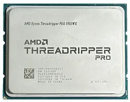 Процесор AMD Ryzen Threadripper PRO 5955WX (100-000000447) (Socket WRX8, 32T, 4.5 ГГц, Tray)