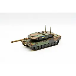 Дерев'яний 3D конструктор PuzzleOk Танк Леопард 206-0260, 206 деталей - мініатюра 4