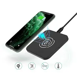 Бездротовий зарядний пристрій Choetech 10W Black (T511-S)