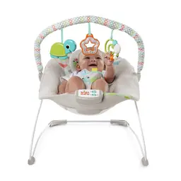 Крісло-гойдалка Bright Starts Happy Safari Bouncer (11508) - мініатюра 6