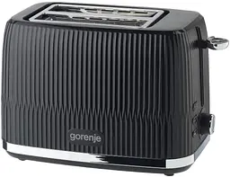 Тостер, 850Вт, пластик/метал, чорний Gorenje kuh0014922