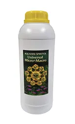 Добриво для акваріумних рослин TM Aquahim Spiritol Universal Micro+Macro, 1л