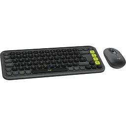 Комплект клавіатура та миша Logitech POP Icon Combo Bluetooth UA Graphite [920-013156] [121099] - мініатюра 2