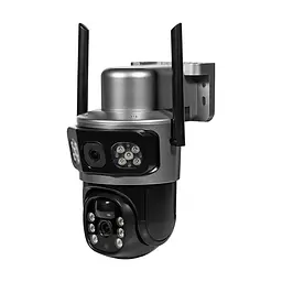 IP PTZ-відеокамера автономна з 4G та сонячною панеллю 3Mp+3Mp Light Vision VLC-9430IG/2C3S (Solar) f=4mm, на акумуляторних батареях (75-00291) - мініатюра 2