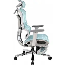 Офісне крісло GT Racer B-528 Gray/Blue [174572] - мініатюра 3