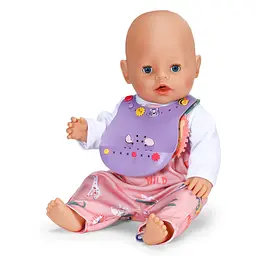 Нагрудник для ляльки Baby Born серії Pinplay Стильне годування (837221) - мініатюра 2