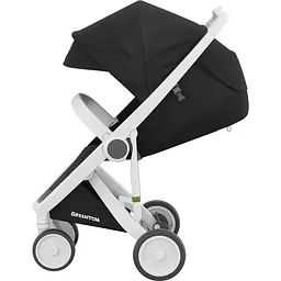 Прогулянкова коляска Greentom Classic Black-White (8718858972340) - мініатюра 2