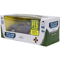 Машинка TechnoDrive серії Шеврони Героїв TOYOTA LAND CRUISER "РУБІЖ" - мініатюра 11