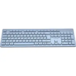 Клавіатура Canyon HKB-W01 UK/US AAA Wireless Blue (CNS-HKBW01BL) - мініатюра 3
