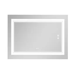 Дзеркало Qtap Cardinal 1000x700 з LED-підсвічуванням Touch, з антизапотіванням, з димером температури кольору (3000-6500K) QT0478C10070 - мініатюра 4