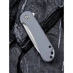 Ніж складаний кишеньковий Civivi Elementum, (7.5 см) D2 / G10 сірий - мініатюра 11