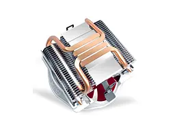 Процесорний кулер Pccooler Ladybird V6 для Intel LGA 1156/1155/1151/1150/775, AMD, 3-pin, RPM 2500±10 - мініатюра 2