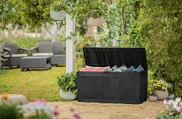 Ящик для зберігання Keter Comfy 270 л графіт (7290106930186) - мініатюра 7