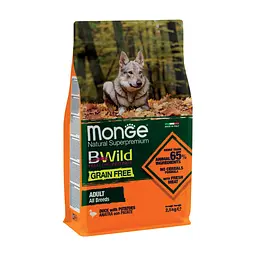 Сухий корм для собак Monge Dog Bwild Gr.Free качка 2.5 кг (8009470004732)