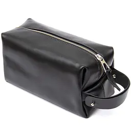 Чоловіча шкіряна косметичка GRANDE PELLE 21х11х9 см acs0018591 - мініатюра 2