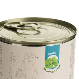 Вологий корм для собак Baskerville Holistic Kalb und Lachs Лосось і яловичина з пастернаком, шпинатом і зеленню 400 г - мініатюра 3