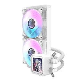 Система рідинного охолодження DARKFLASH (DV240S WHITE) - мініатюра 3