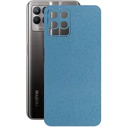 Захисна плівка StatusSKIN для Realme 8i 2021 Корпус Вініл Блакитна глянець