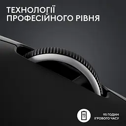 Миша бездротова Logitech G Pro X Superlight 2 Lightspeed Wireless (910-006630) чорна - мініатюра 5