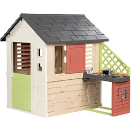 Будинок Smoby Life Сонячний з літньою кухнею 145х110х127 см (7600810739)