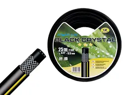 Шланг для поливу AQUAPULSE (25м) 3/4 BLACK CRISTAL бухта