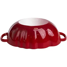 Каструля чавунна емальована Iron Tomato 2,5 л, червоний Yongkang HP-FLG-20 RED - мініатюра 8