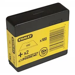 Лезо Stanley трапецевидные 1992, длина 62мм, 5шт (0-11-921) - мініатюра 6