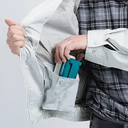Куртка акумуляторна з вентиляцією Makita DFJ405ZM (LXT, CXT, без акумуляторів та зарядного пристрою) - мініатюра 6