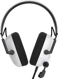 Навушники HF Stereo GamePro Genesis Mercury USB White (HS120W) UA - мініатюра 7