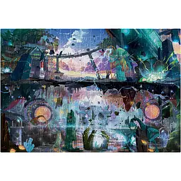 Пазли тришарові Interdruk Metallic Fantasy Space Quest 500 шт. (385611)