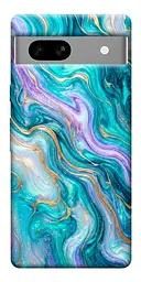 TPU чохол Demsky Mermaid marble для Google Pixel 7a