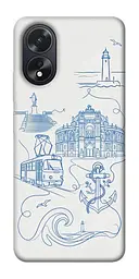 TPU чохол Demsky Southern pearl для Oppo A38